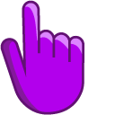Purple Violet cursor