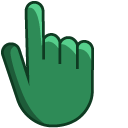 Seagreen cursor