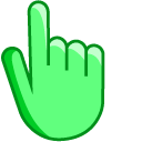 Spring Green cursor