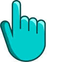 Teal cursor