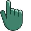 Viridian Green cursor