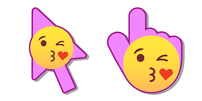 Blowing a Kiss Smiley