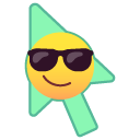 Cool Smiley with Sunglasses pointer