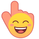 Grinning Smiley with Happy Eyes cursor