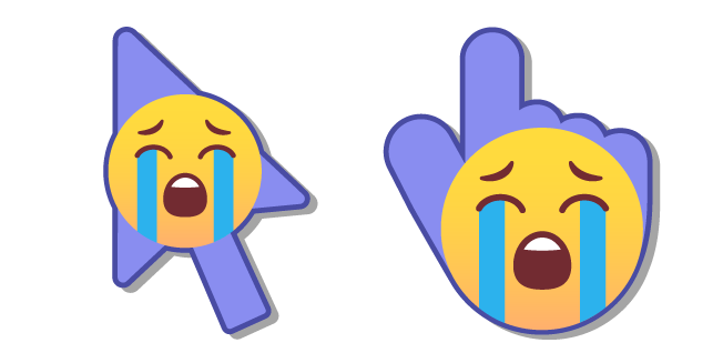 Loudly Crying Smiley