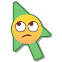 Rolling Eyes Smiley pointer