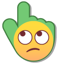 Rolling Eyes Smiley cursor