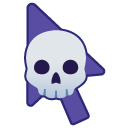 Skull Smiley pointer