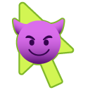 Tricky Devil Smiley pointer
