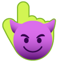 Tricky Devil Smiley cursor