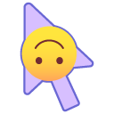 Upside-Down Smiley pointer