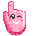 Bubblegum Pink Smile cursor