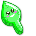 Green Leaf Smile pointer