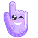 Lavender Smile cursor