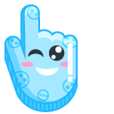 Light Blue Smile cursor
