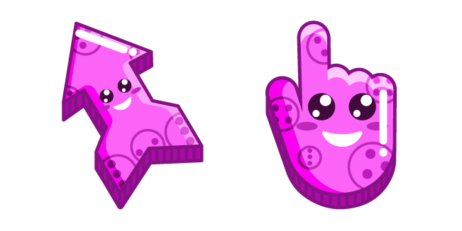 Pink Arrow Smile