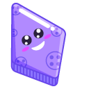 Purple Rhombus Smile pointer