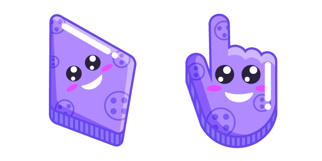 Purple Rhombus Smile