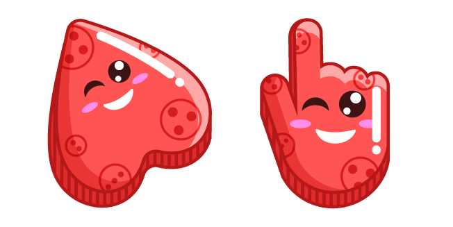 Red Heart Smile