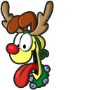 Christmas Garfield and Odie pointer