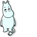 Moomin Moomintroll cursor