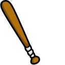 Peanuts Charlie Brown and Baseball Bat pointer