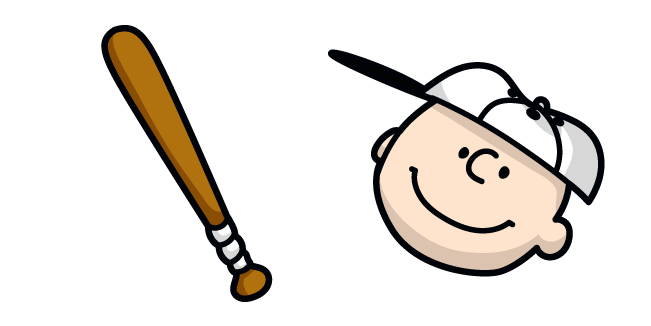 Peanuts Charlie Brown and Baseball Bat