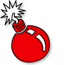 Spy vs. Spy Black Spy and Bomb pointer