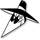 Spy vs. Spy Black Spy and Bomb cursor