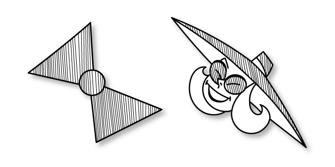 Spy vs. Spy Grey Spy and Bow