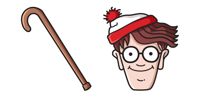 Where's Waldo and Walking Stick