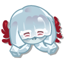 Cookie Run Agar Agar Cookie and a Mirror cursor