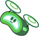 Cookie Run Aloe Cookie and A.L.O.E. Drone pointer