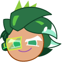 Cookie Run Aloe Cookie and A.L.O.E. Drone cursor