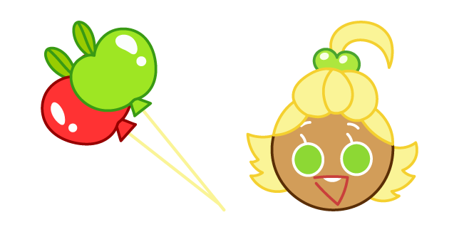 Cookie Run Apple Cookie and Apple Balloons