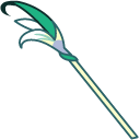 Cookie Run Blue Lily Cookie and her Staff pointer