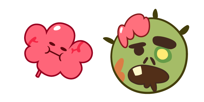 Cookie Run Brain Gum and Zombie Cookie