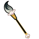 Cookie Run Camellia Cookie and a Brush pointer