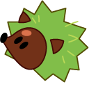 Cookie Run Chestnut Cookie and Spiky pointer