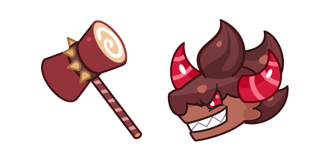 Cookie Run Choco Werehound Brute and Hammer
