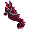 Cookie Run Crimson Coral Cookie and Coral Seahorse pointer