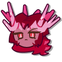 Cookie Run Crimson Coral Cookie and Coral Seahorse cursor