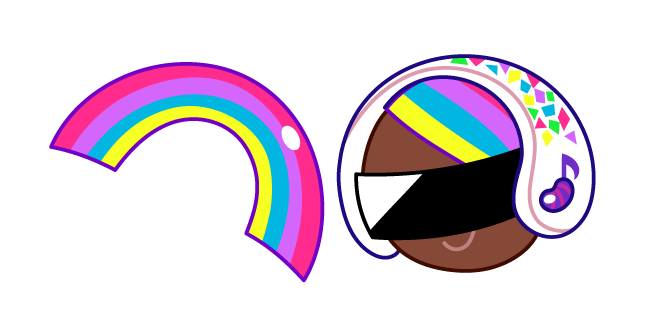 Cookie Run DJ Cookie and Rainbow