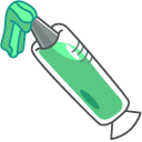 Cookie Run Dr. Wasabi Cookie and Wasabi Syrup pointer