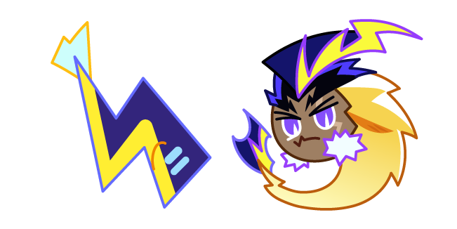 Cookie Run Electric Eel Cookie and Bolt Eel