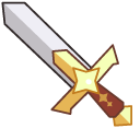 Cookie Run Financier Cookie and a Sword pointer