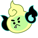 Cookie Run Gim Cookie and Goblin Wisp pointer