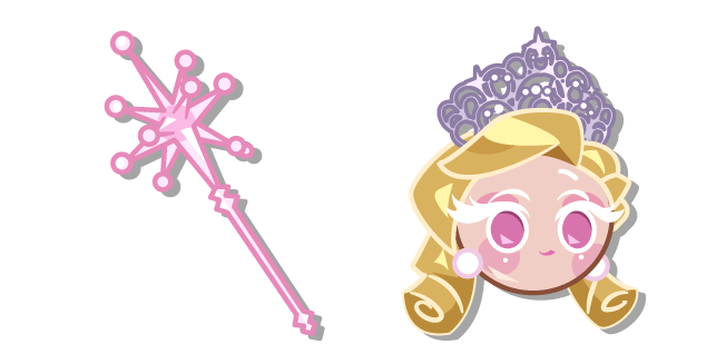 Cookie Run Glinda Cookie and a Staff
