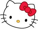 Cookie Run Hello Kitty and Red Apple cursor