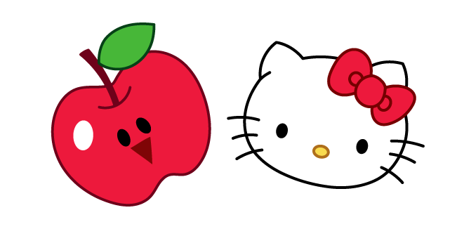 Cookie Run Hello Kitty and Red Apple